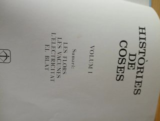 3 libros. Història de las coses "catalan"