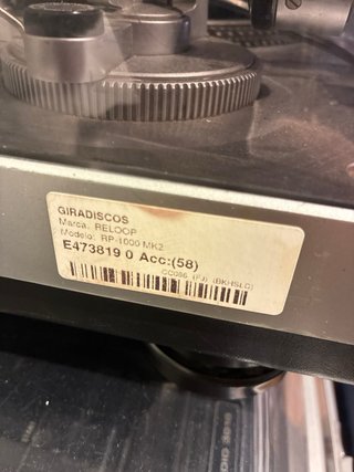 Giradiscos Reloop RP-1000MK2