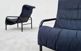 Sillon lounge estilo Hans Eichenberger | 80s.