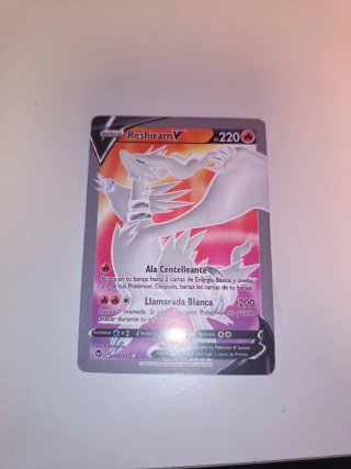 Carta Pokémon Reshiram V 172/195