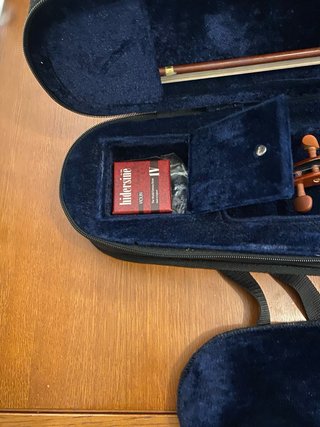 Violín 1/4 con estuche y arco Alma Strings.