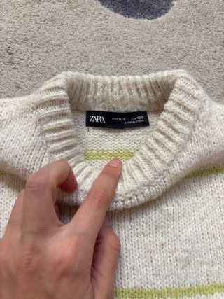 Jersey Zara rayas 6-7 años