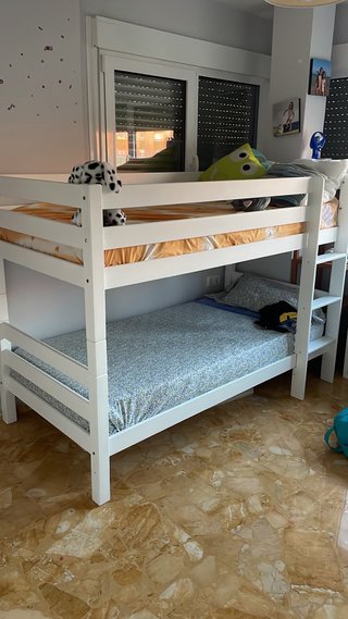 Litera blanca 2x1m