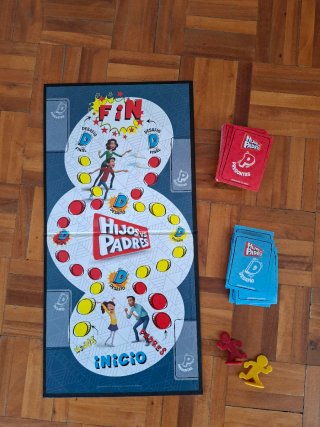 Juego de mesa Hijos vs Padres, de Bizak