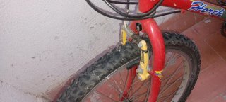 Bicicleta de Montaña Infantil Roja