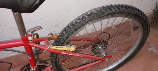 Bicicleta de Montaña Infantil Roja