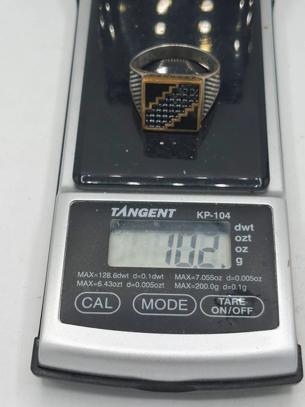 Anillo de Plata 925 con Esmalte y Circonitas