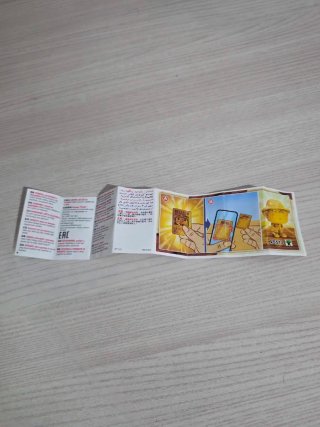 Luffy Gold Special VS513 Kinder Joy One Piece