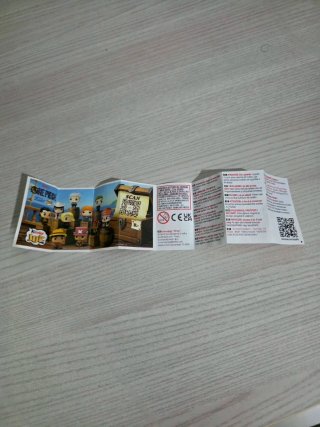 Luffy Gold Special VS513 Kinder Joy One Piece