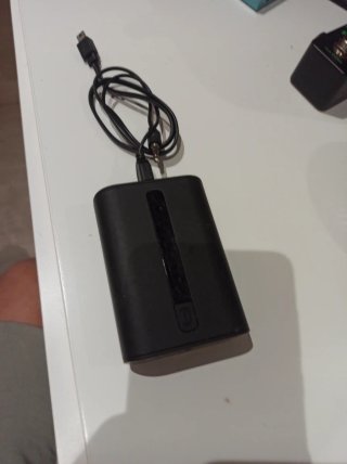 Batería Externa Portátil Negra
