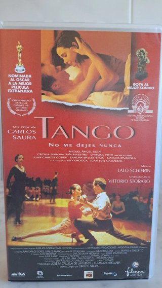 VHS Tango de Carlos Saura