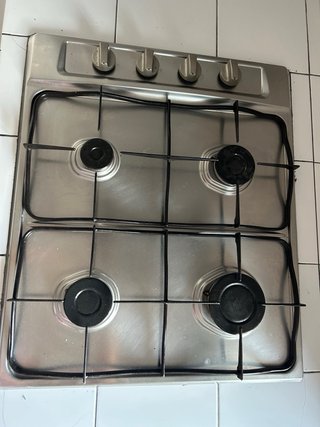 Cocina de gas butano 4 fuegos