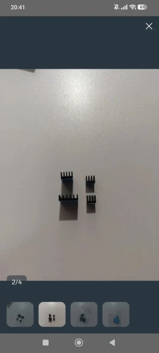 Disipadores para Raspberry Pi 4b