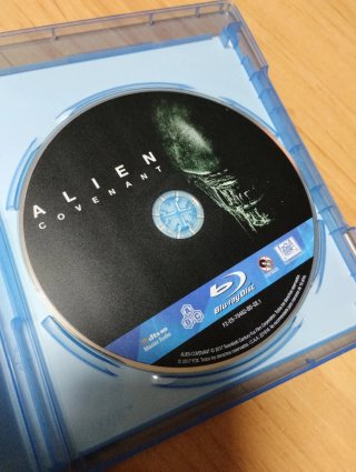 Blu-ray Alien Covenant Español