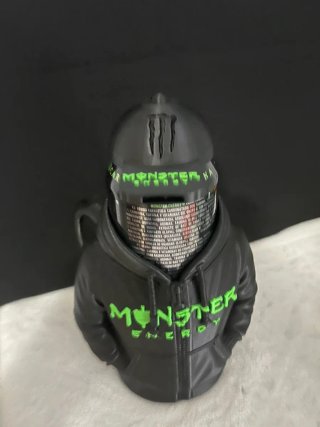 Suporte Monster Energy Casaco Preto