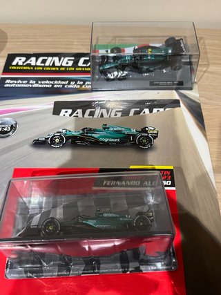 Maquetas  F1 Red Bull, Aston Martin, Ferrari 1:43