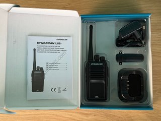 Walkie Talkie Dynascan L88+ Negro