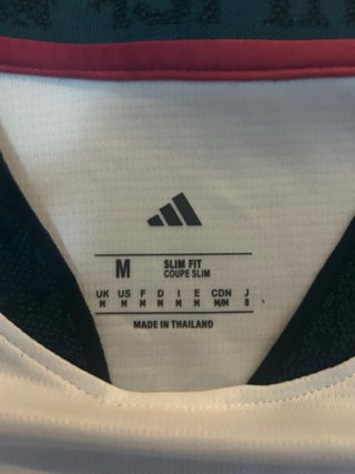 Camiseta Real Madrid Blanca Mbappe 10 Talla M 2026