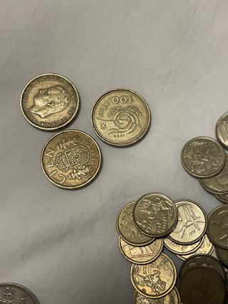 256 Monedas de Peseta Españolas
