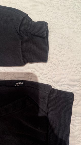Sudadera Negra Puma para Niña