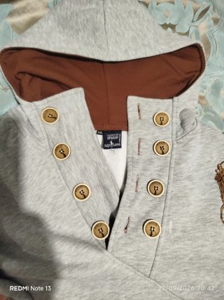 Sudadera Polo Ralph Lauren Gris