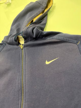Chaqueta Nike Vintage Azul y Beige