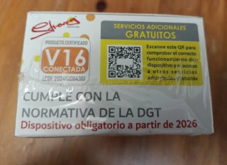 Baliza V16 Strong sin abrir