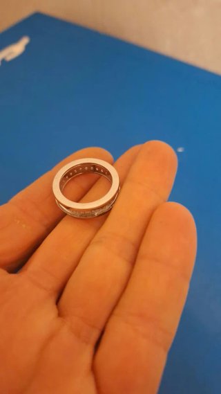 Anello color argento