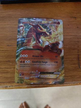 Carta Pokémon Charizard EX 180 PS