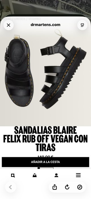 Sandalias Dr. Martens Blaire Vegan