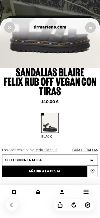Sandalias Dr. Martens Blaire Vegan