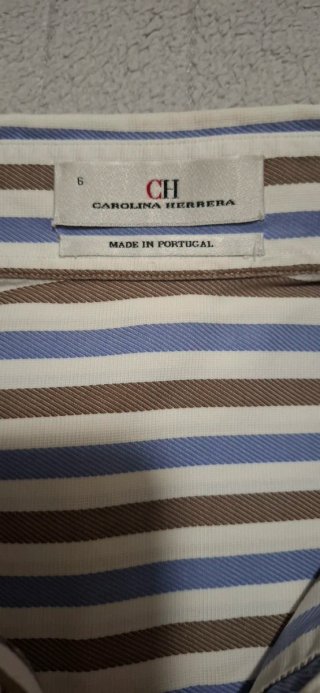 Camisa CH Carolina Herrera Rayas