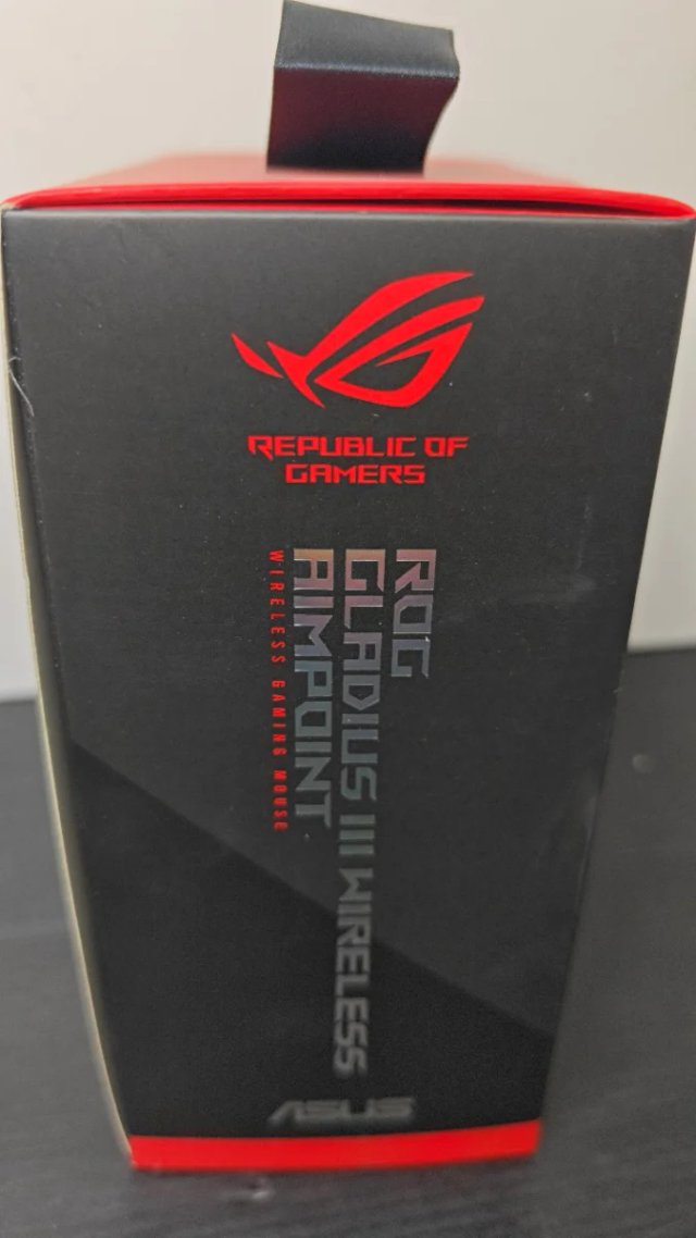 ASUS ROG Gladius III Wireless AimPoint Ratón Blanc