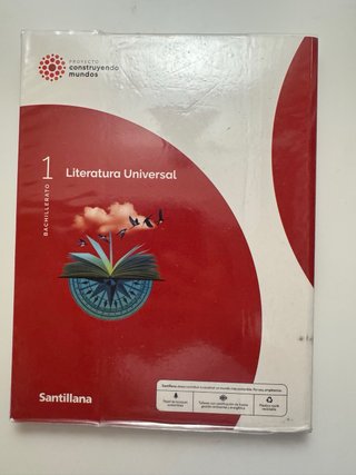 Libro de Literatura Universal 1º BACH