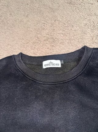 Camisola Stone Island Preta Tamanho L