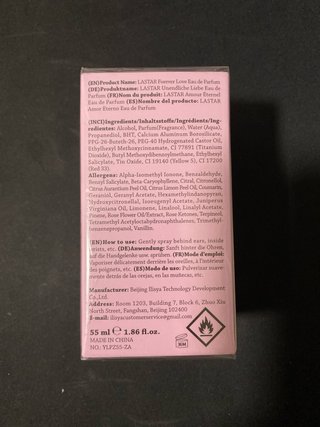 Perfume Lastar Forever Love eau de parfum - Nuevo