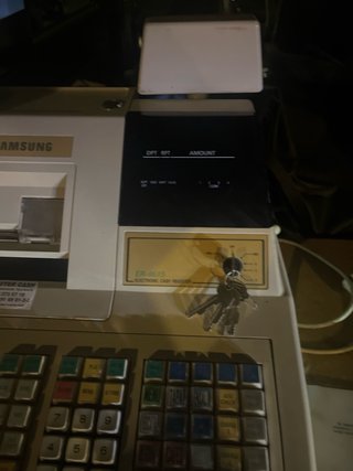 Caja Registradora Samsung ER-4615 Antigua