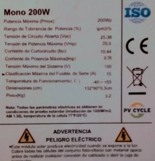 Panel solar flexible 200W 24V 132x80x0,3cm