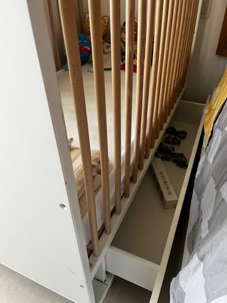 Cuna con Cajón IKEA Myllra