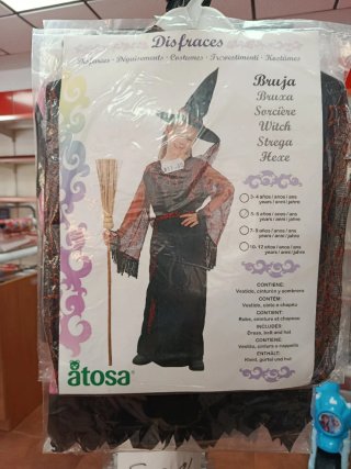 Disfraz de Bruja Atosa