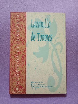 Libro: Lazarillo de Tormes.