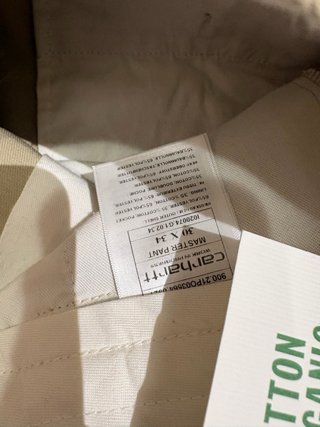 Pantalón Carhartt Beige Talla M