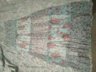 Vestido largo estampado floral