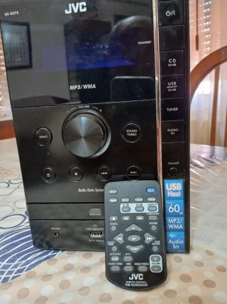 MINICADENA JVC UX-G375 MP3 WMA USB 60W + MANDO