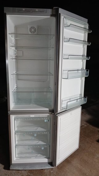Nevera Combi Acero Inoxidable