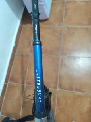 Caña telescopca y Carrete de Pesca MX1 FS 6500