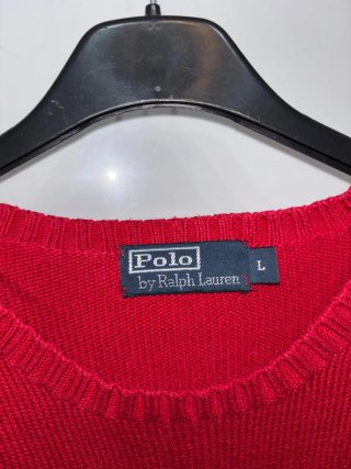 Jersey Polo Ralph Lauren Rojo Talla L