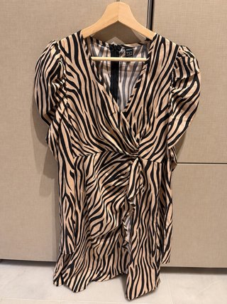 Vestido SHEIN Animal Print Talla M