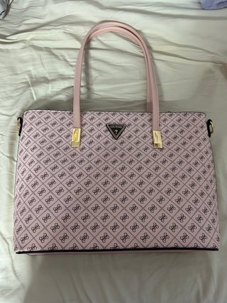 Bolso de mano rosa