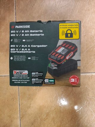 Cargador de Batería Parkside 20V